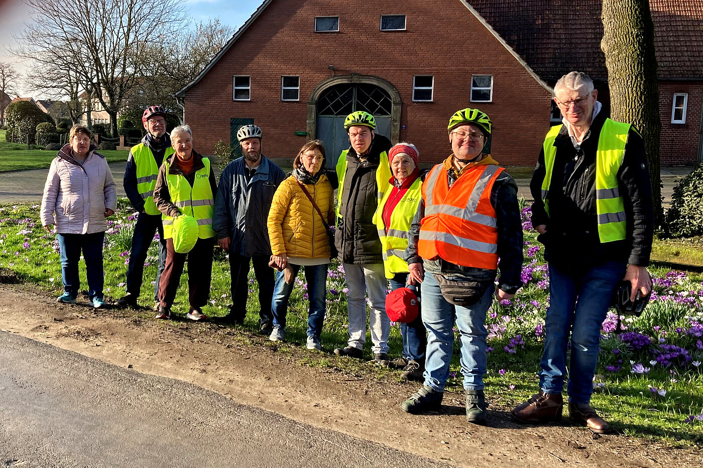 Linas mit dem ADFC Lingen unterwegs und gut drauf