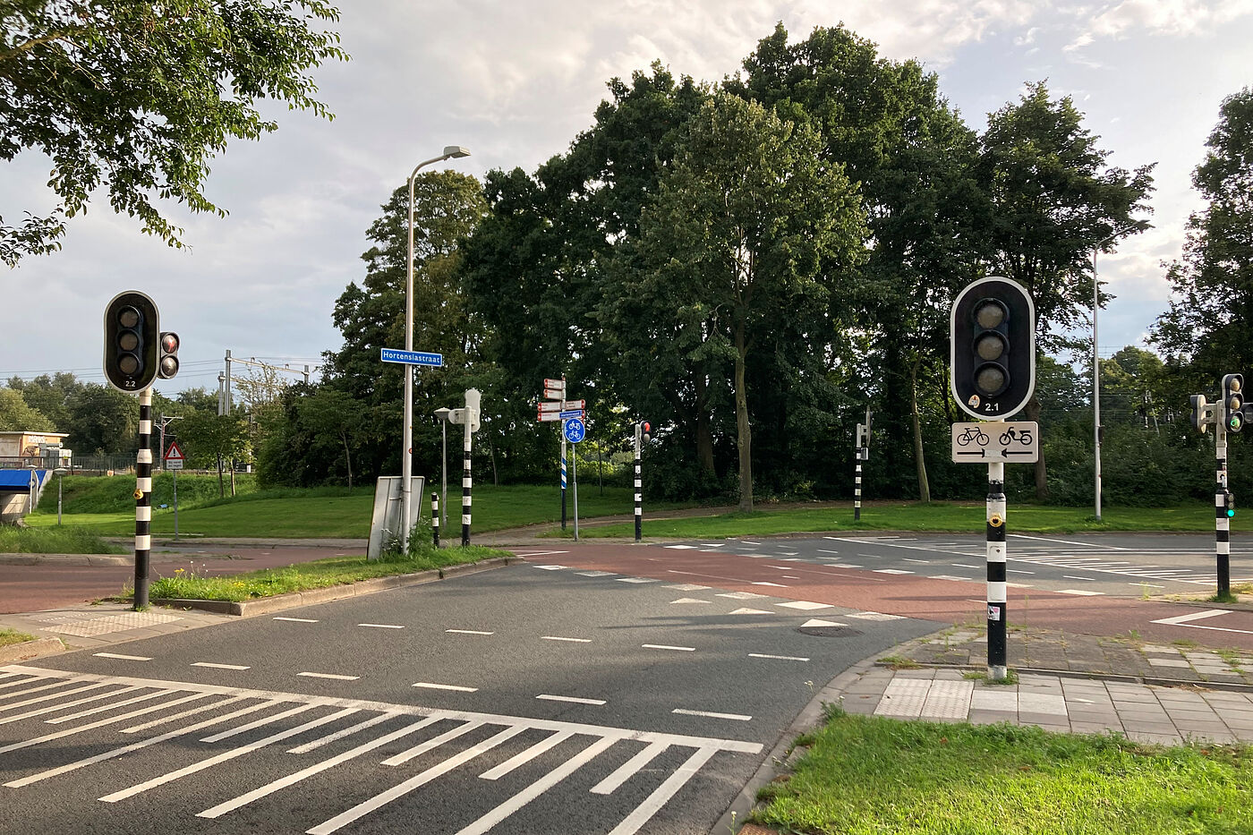 IMG_1750 Ampelkreuzung in den Niederlanden