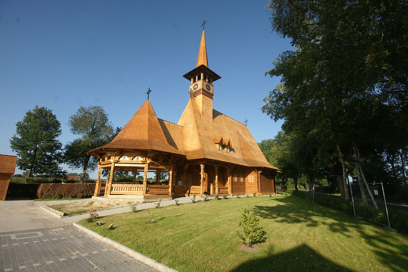 Rumänisch-Orthodoxe Holzkirche in Sögel Rumänisch-Orthodoxe Holzkirche in Sögel