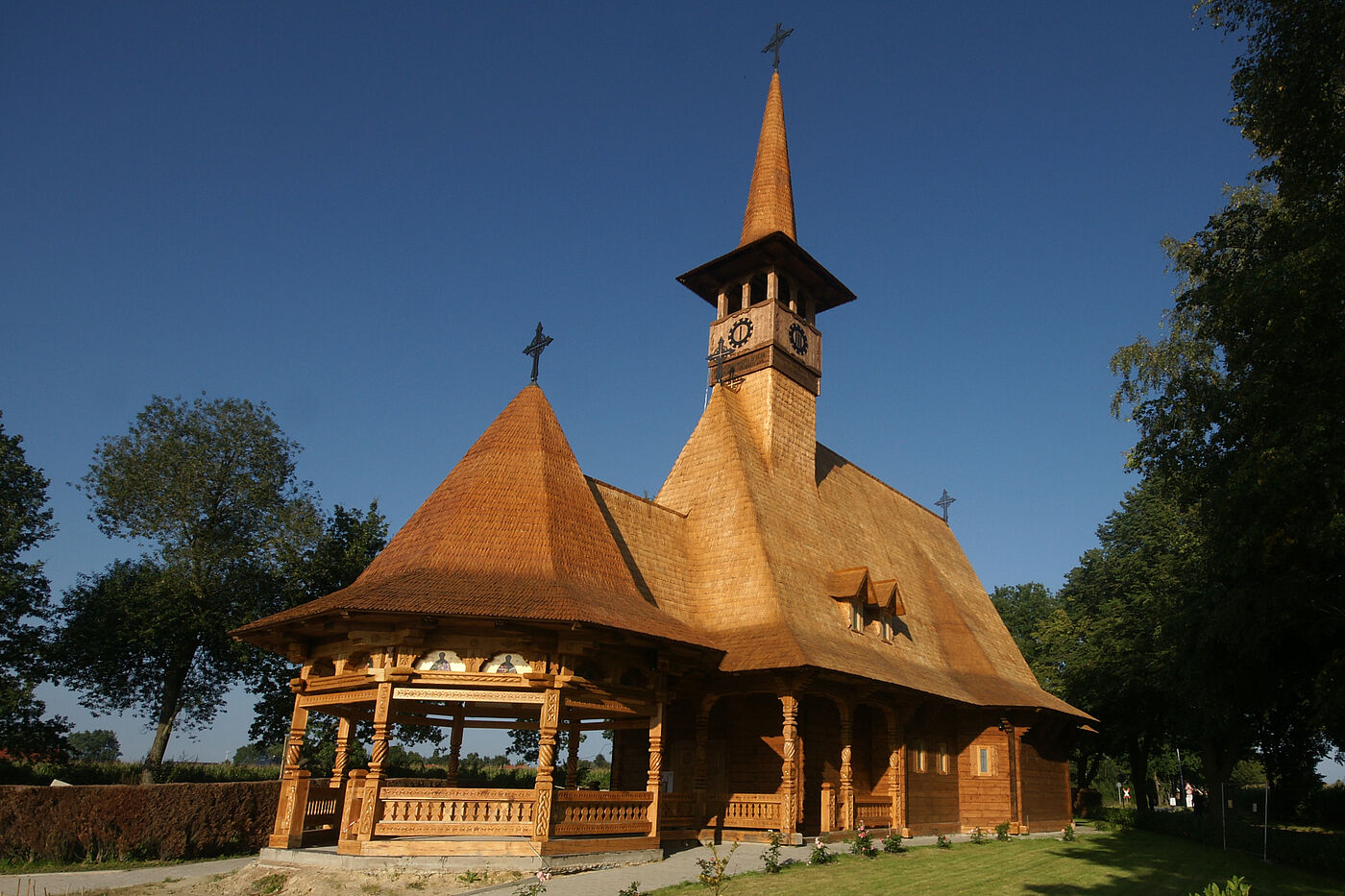 Rumänisch-Orthodoxe Holzkirche in Sögel Rumänisch-Orthodoxe Holzkirche in Sögel