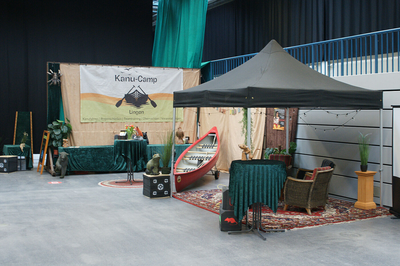 Kanu-Camp Lingen auf der Lingener Radmesse 2024
