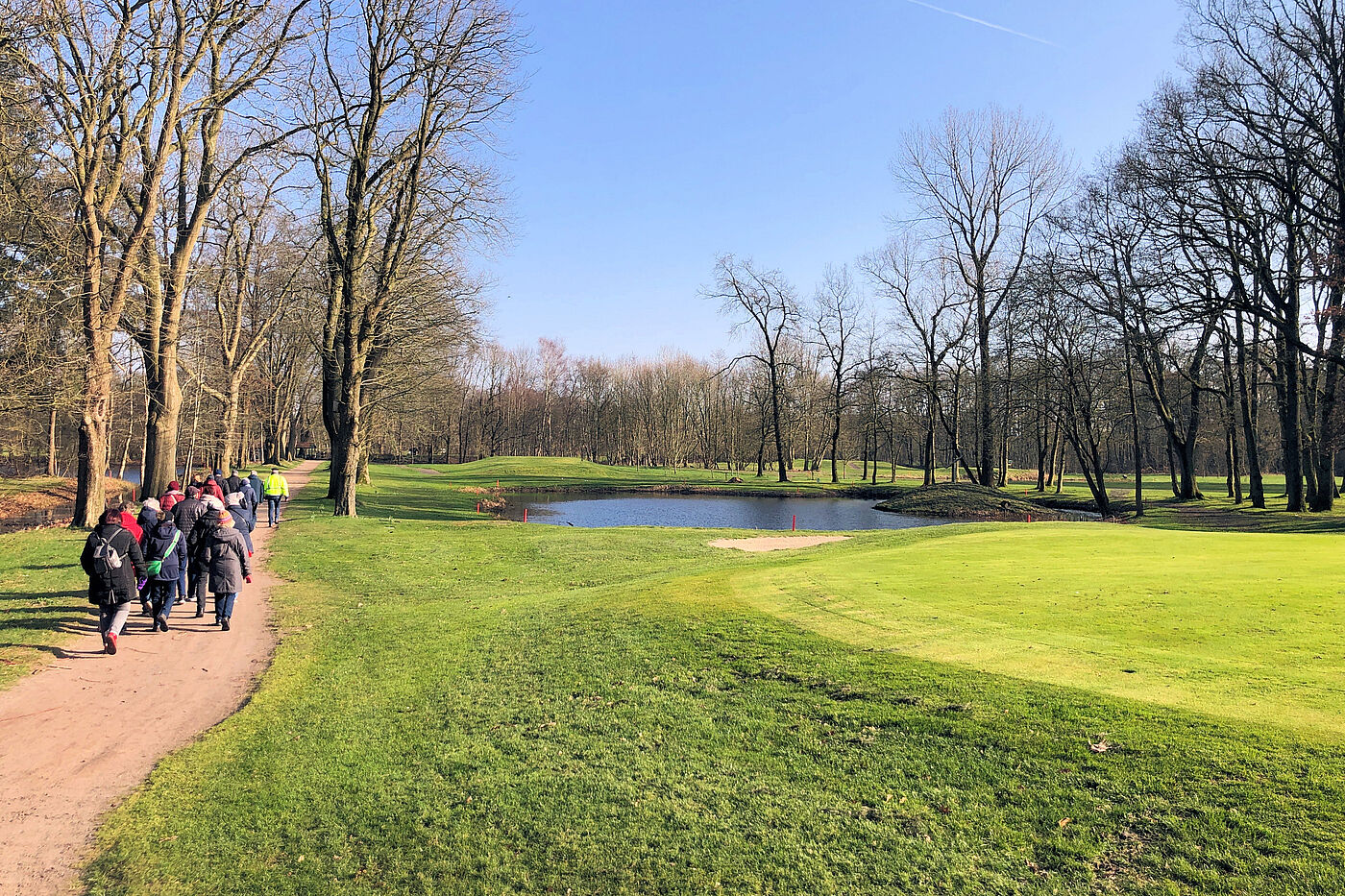 Winterwanderung 2024 durch den Papenburger Golfplatz