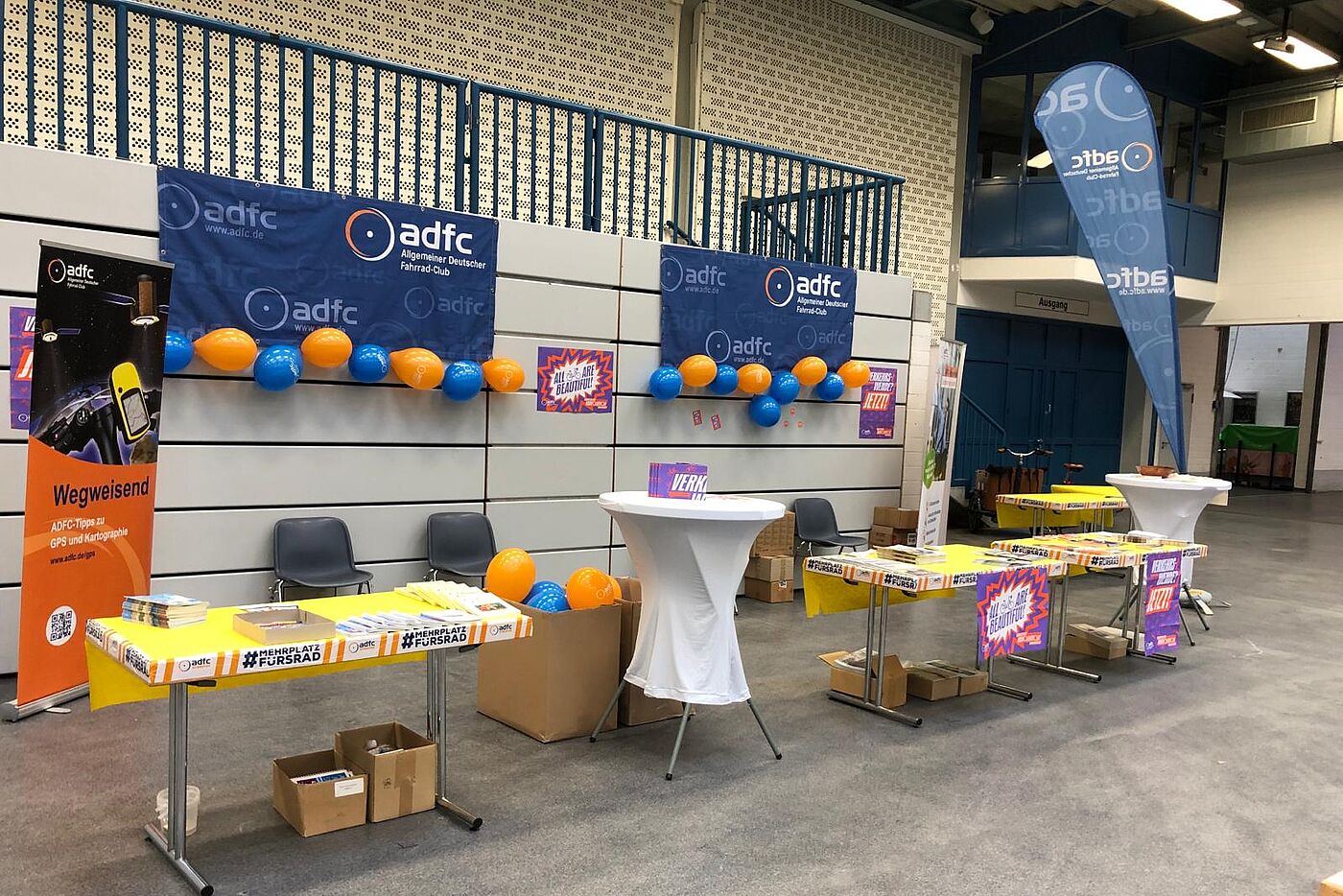 Radmesse Lingen 2024, ADFC Stand