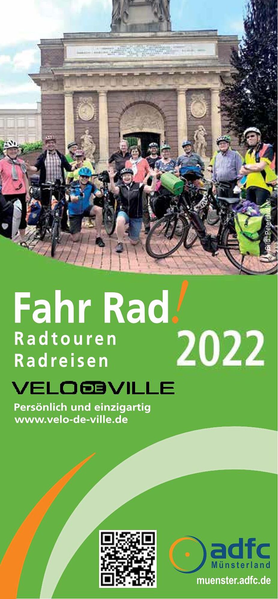 ADFC_RTP_2022_Muensterland_Seite_ 1 Radtourenprogramm 2022 für das Münsterland